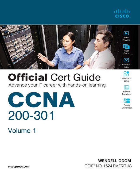 Produktbild: CCNA 200-301 Official Cert Guide, Volume 1