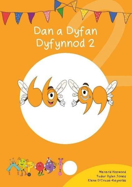 Produktbild: Cyfres Cymeriadau Difyr: Glud y Geiriau - Dan a Dyfan Dyfynnod 2