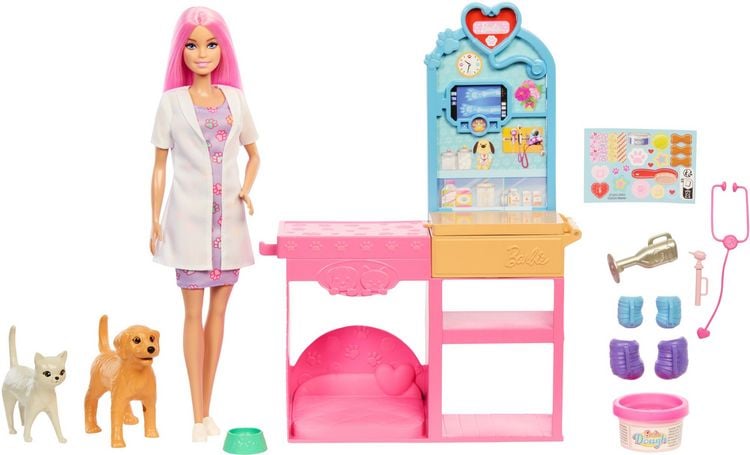 Produktbild: Barbie Haustierklinik Spielset