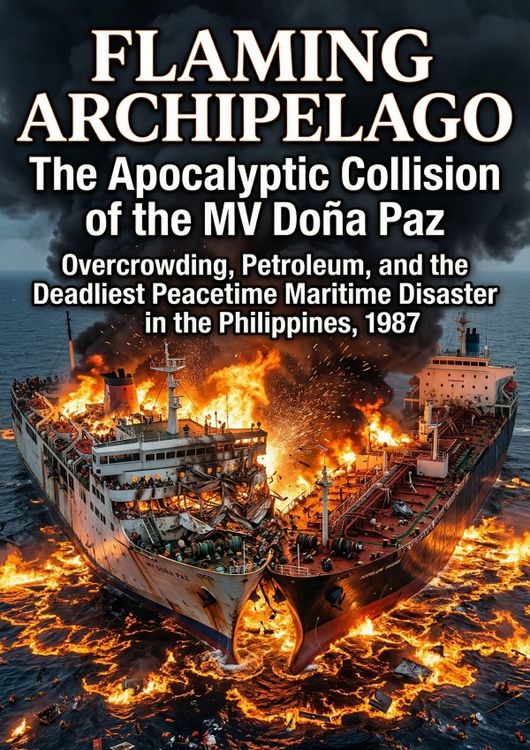 Produktbild: Flaming Archipelago: The Apocalyptic Collision of the MV Do&ntilde;a Paz