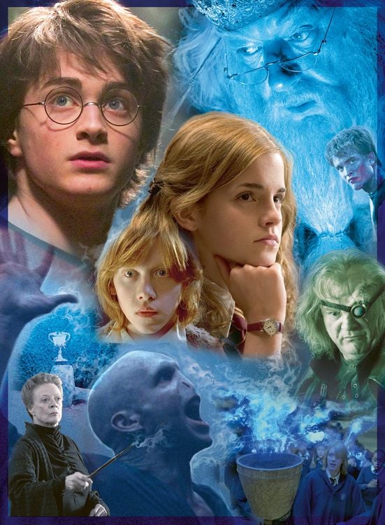 Produktbild: Erwachsenenpuzzle 500 Teile - Harry Potter in Hogwarts