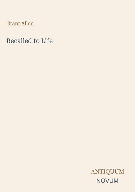 Produktbild: Recalled to Life