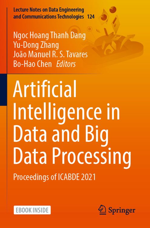 Produktbild: Artificial Intelligence in Data and Big Data Processing