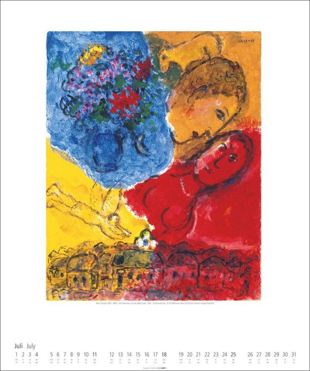 Produktbild: Marc Chagall Kalender 2027