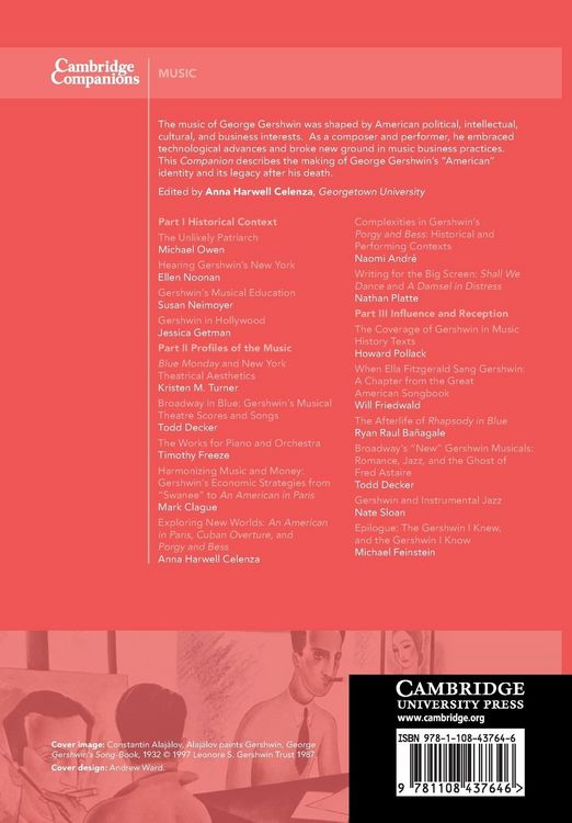 Produktbild: The Cambridge Companion to Gershwin