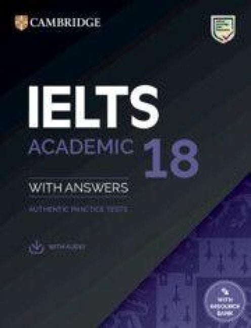 Produktbild: Ielts 18 Academic Student's Book with Answers with Audio with Resource Bank