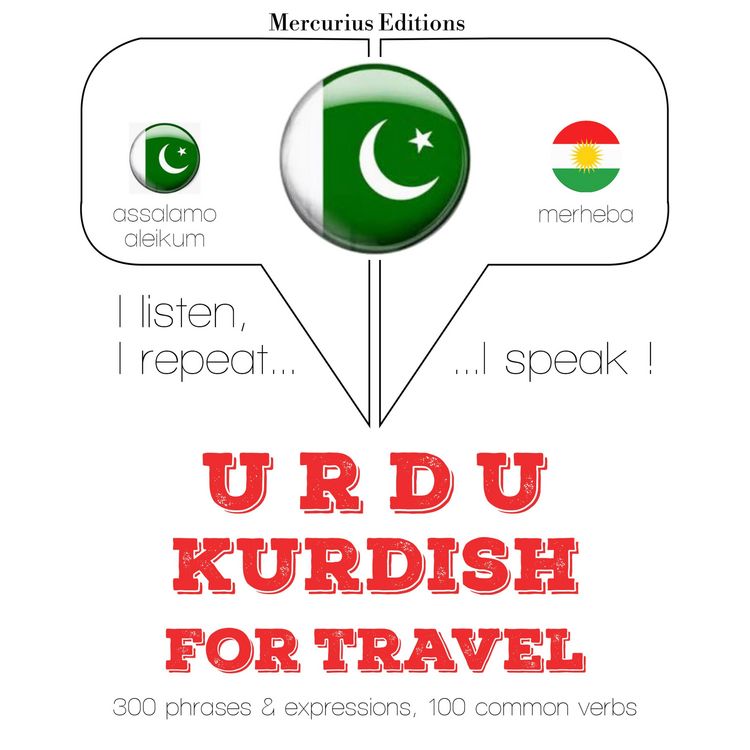 Produktbild: Travel words and phrases in Kurdish