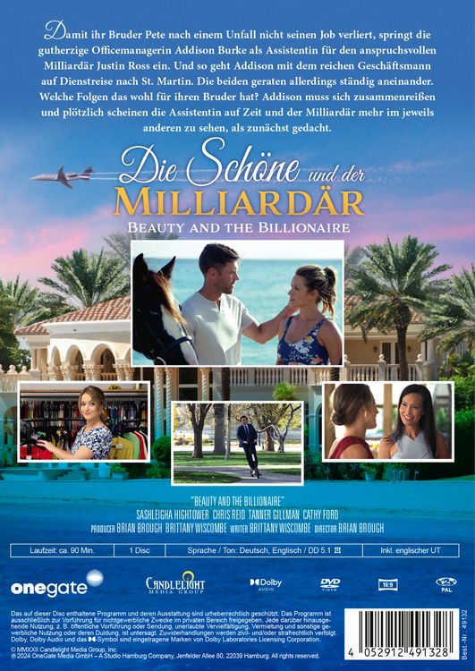 Produktbild: Die Sch&ouml;ne und der Milliard&auml;r - Beauty and the Billionaire