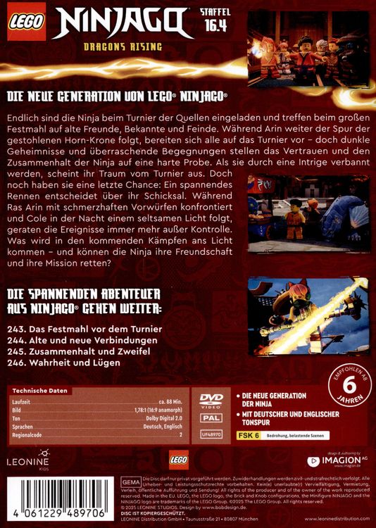 Produktbild: LEGO Ninjago - Staffel 16.4