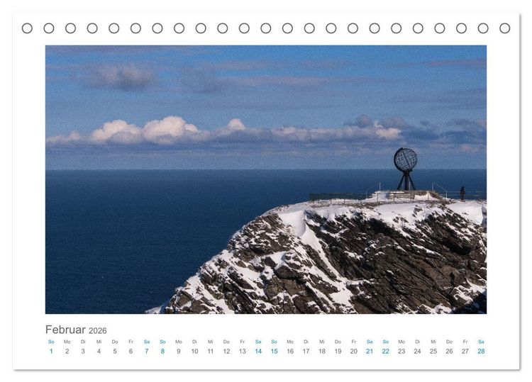 Produktbild: Kurs Nord - mit dem Postschiff (Tischkalender 2026 DIN A5 quer), CALVENDO Monatskalender