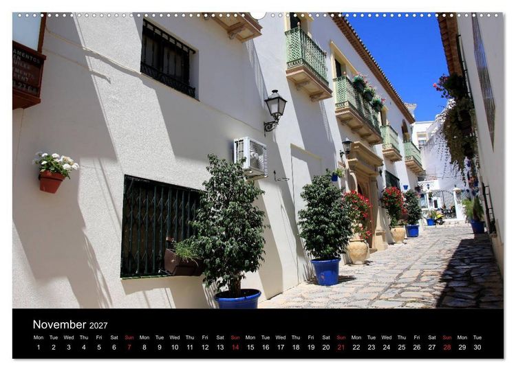 Produktbild: Estepona Costa Del Sol (High Quality Premium Wall Calendar 2027 DIN A2 landscape),CALVENDO 12 Month Wall Calendar