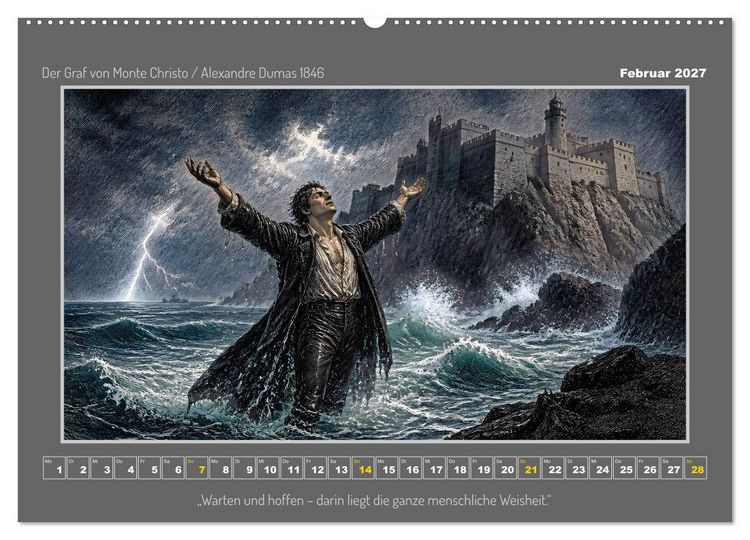 Produktbild: Klassiker des Abenteuers (hochwertiger Premium Wandkalender 2027 DIN A2 quer), Kunstdruck in Hochglanz