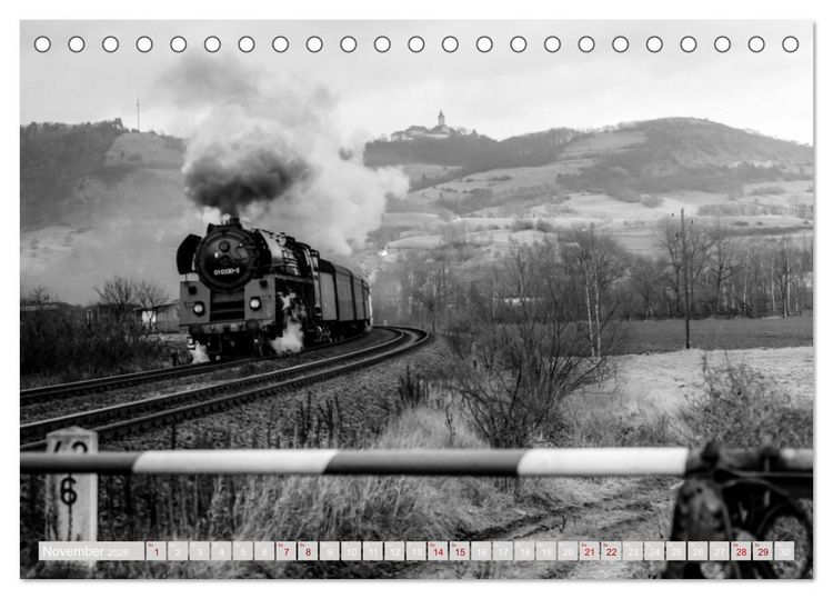 Produktbild: Feuer, Wasser und Dampf (Tischkalender 2026 DIN A5 quer), CALVENDO Monatskalender