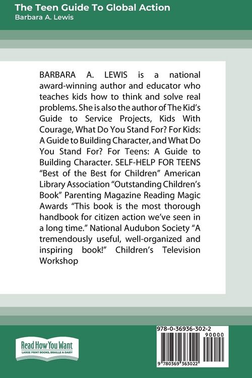 Produktbild: The Teen Guide to Global Action