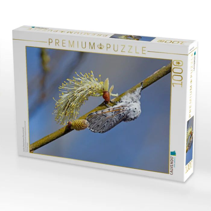 Produktbild: CALVENDO Puzzle Gro&szlig;er Gabelschwanz (Cerura vinula) | 1000 Teile Lege-Gr&ouml;&szlig;e 64x48cm Foto-Puzzle f&uuml;r gl&uuml;ckliche Stunden
