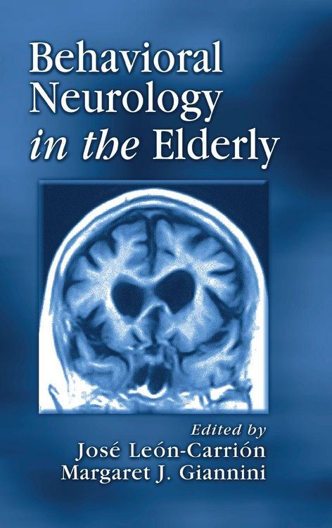 Produktbild: Behavioral Neurology in the Elderly