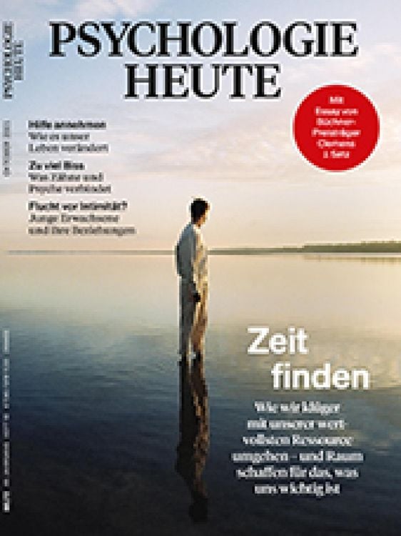 Produktbild: Psychologie Heute 10/2021: Zeit finden