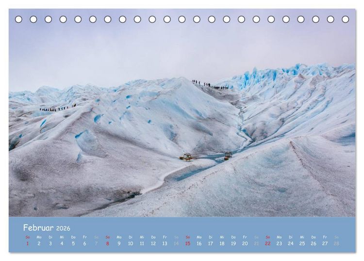 Produktbild: Patagonien 2026 - Traumziel in den Anden (Tischkalender 2026 DIN A5 quer), CALVENDO Monatskalender