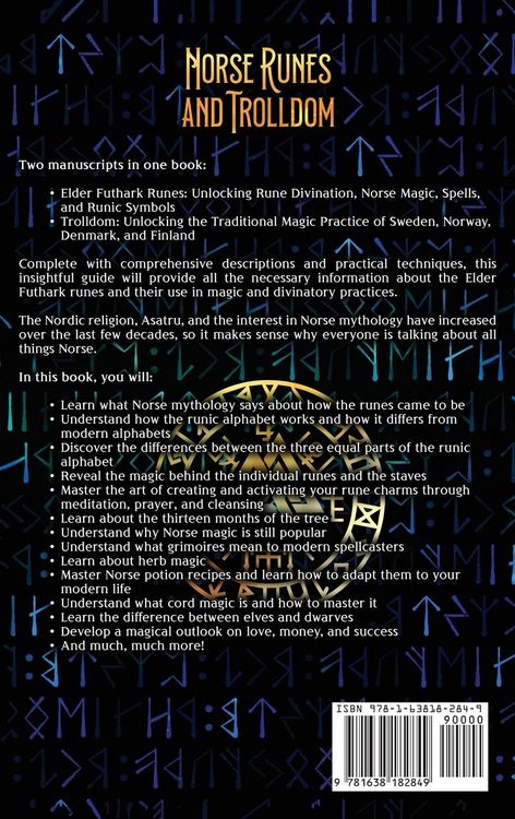 Produktbild: Norse Runes and Trolldom