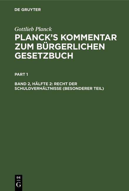 Produktbild: Recht der Schuldverh&auml;ltnisse (Besonderer Teil)