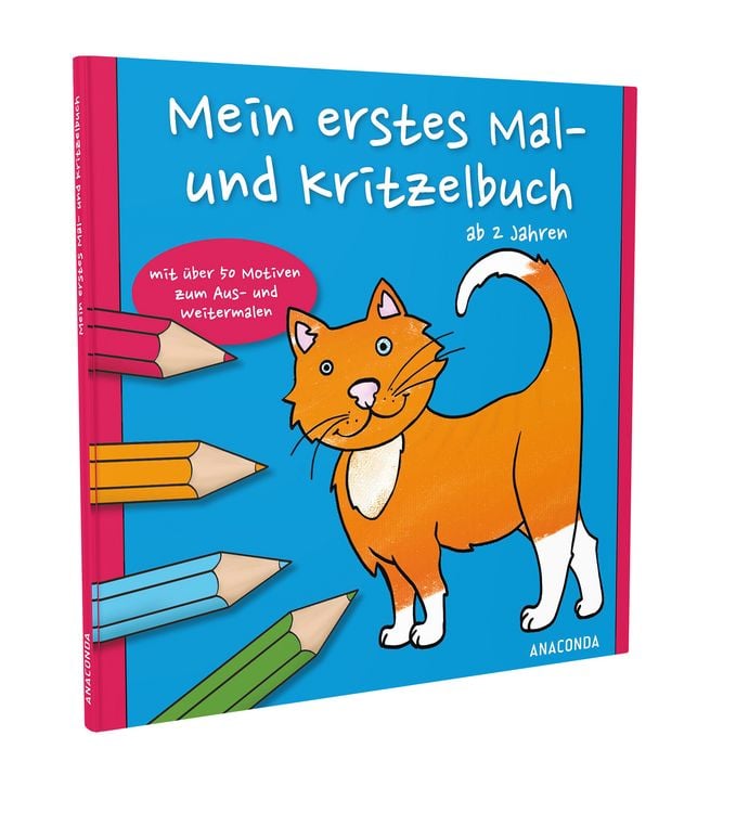 Produktbild: Mein erstes Mal- und Kritzelbuch