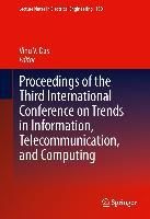 Produktbild: Proceedings of the Third International Conference on Trends in Information, Telecommunication and Computing