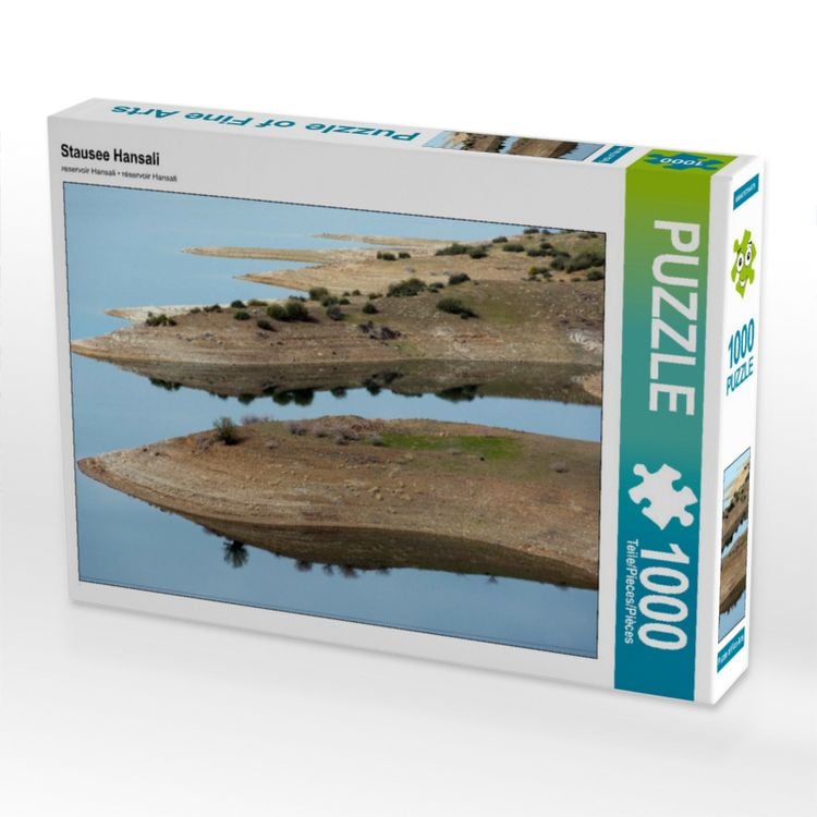 Produktbild: CALVENDO Puzzle Stausee Hansali | 1000 Teile Lege-Gr&ouml;&szlig;e 64x48cm Foto-Puzzle f&uuml;r gl&uuml;ckliche Stunden