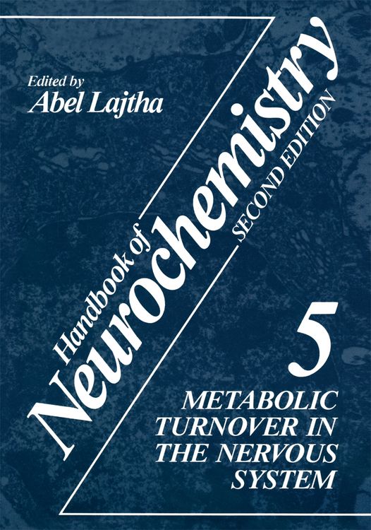 Produktbild: Handbook of Neurochemistry