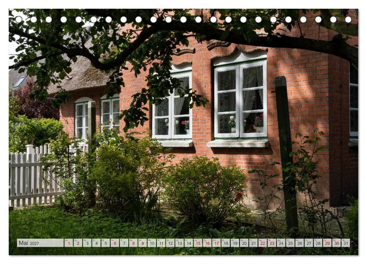 Produktbild: Wundersch&ouml;ne Hallig Hooge (Tischkalender 2027 DIN A5 quer), CALVENDO Monatskalender