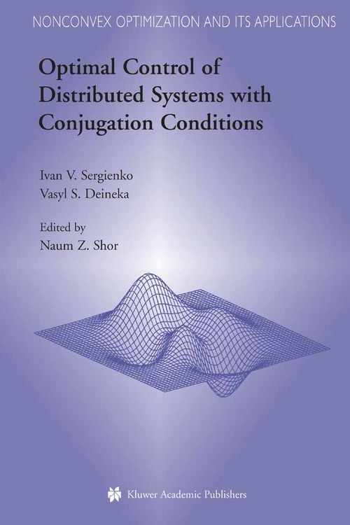 Produktbild: Optimal Control of Distributed Systems with Conjugation Conditions