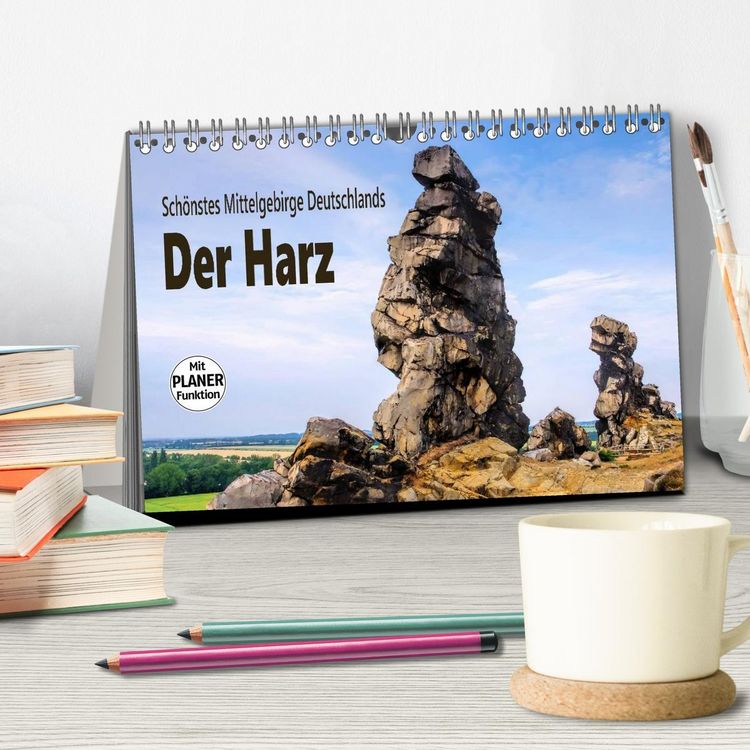 Produktbild: Der Harz - Sch&ouml;nstes Mittelgebirge Deutschlands (Tischkalender 2026 DIN A5 quer), CALVENDO Monatskalender
