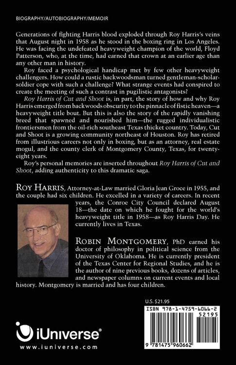 Produktbild: Roy Harris of Cut and Shoot