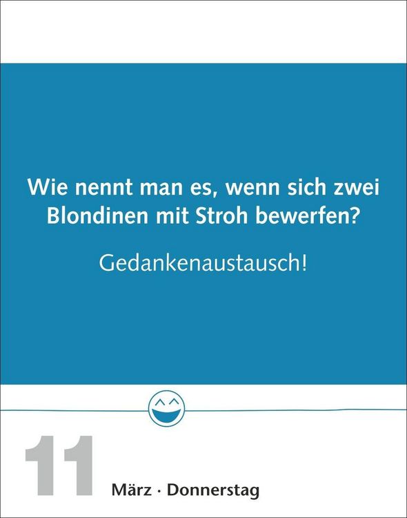 Produktbild: Beste Witze Tagesabrei&szlig;kalender 2027