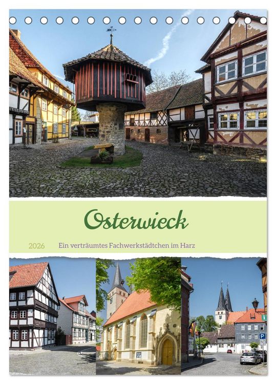 Produktbild: Osterwieck (Tischkalender 2026 DIN A5 hoch), CALVENDO Monatskalender