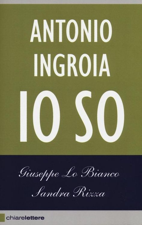 Produktbild: Io so. La verit&agrave; sui rapporti tra mafia e Stato