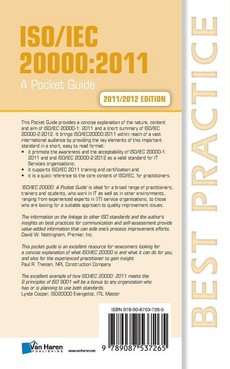 Produktbild: ISO/IEC 20000