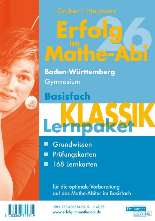 Produktbild: Erfolg im Mathe-Abi 2026 Lernpaket Basisfach 'Klassik' Baden-W&uuml;rttemberg Gymnasium