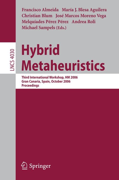 Produktbild: Hybrid Metaheuristics