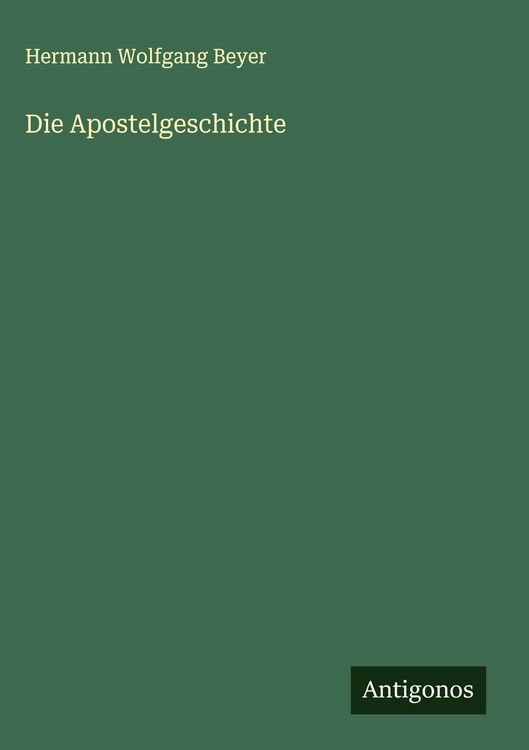 Produktbild: Die Apostelgeschichte