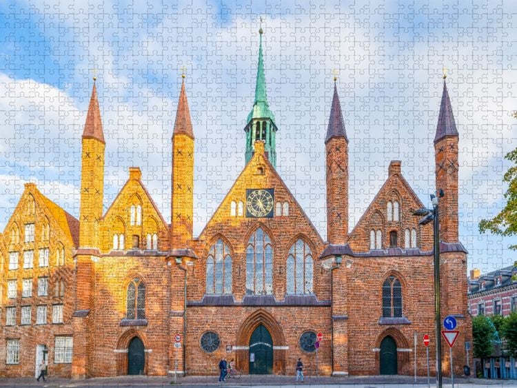 Produktbild: CALVENDO Puzzle Ein Motiv aus dem Kalender L&uuml;beck Impressionen | 1000 Teile Lege-Gr&ouml;&szlig;e 64x48cm Foto-Puzzle f&uuml;r gl&uuml;ckliche Stunden