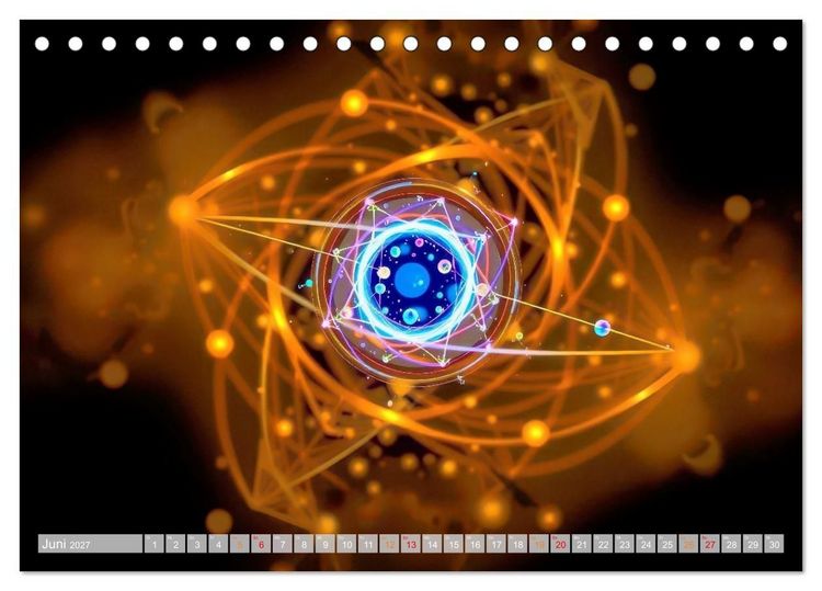 Produktbild: Quantenmechanik von Bits zu Qubits (Tischkalender 2027 DIN A5 quer), CALVENDO Monatskalender
