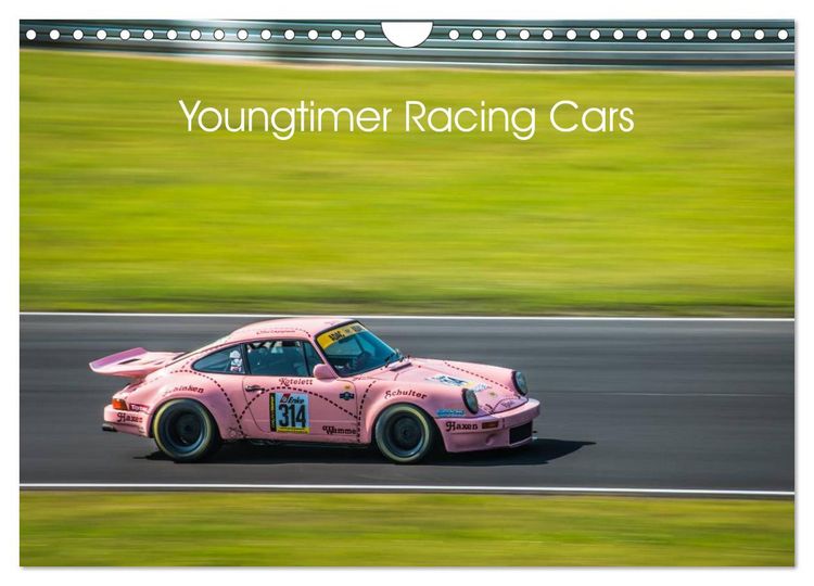 Produktbild: Youngtimer Racing Cars (Wandkalender 2026 DIN A4 quer), CALVENDO Monatskalender
