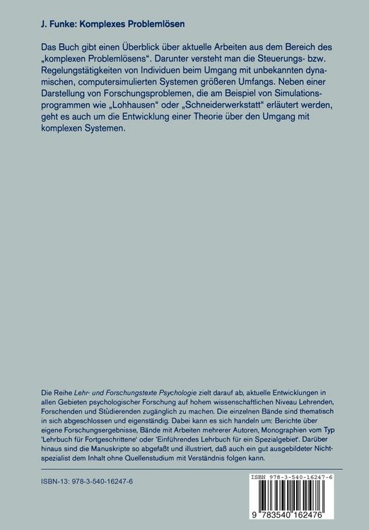 Produktbild: Komplexes Probleml&ouml;sen