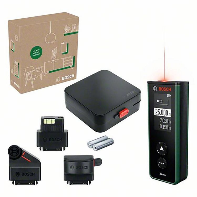 Produktbild: Bosch Home and Garden Zamo Set Laser-Entfernungsmesser 25m