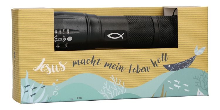 Produktbild: LED-Taschenlampe - Jesus macht mein Leben hell