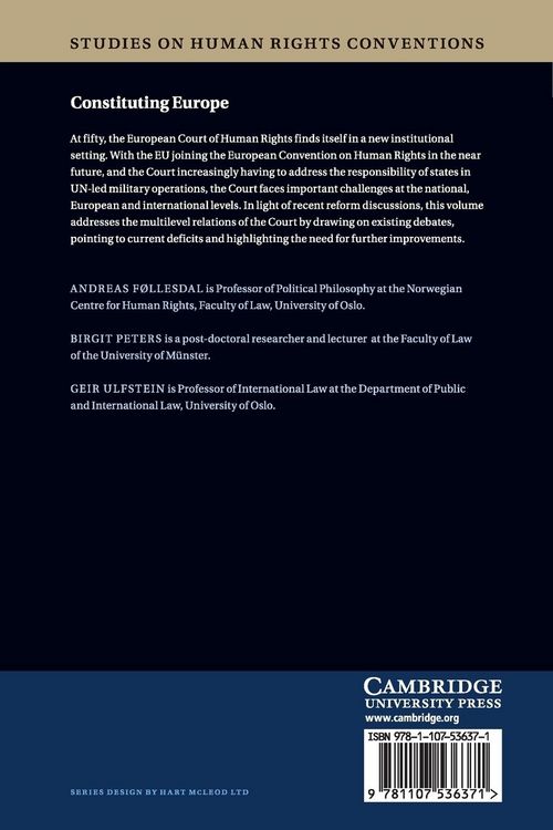 Produktbild: Constituting Europe