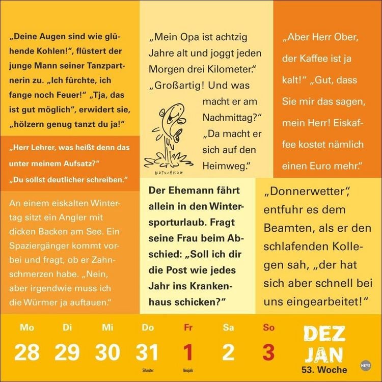 Produktbild: Witze f&uuml;rs Klo Kalender 2027