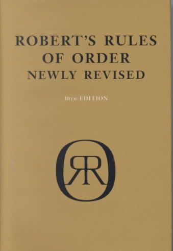 Produktbild: Robert's Rules of Order 10th Edition