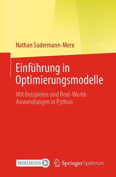 Produktbild: Einführung in Optimierungsmodelle
