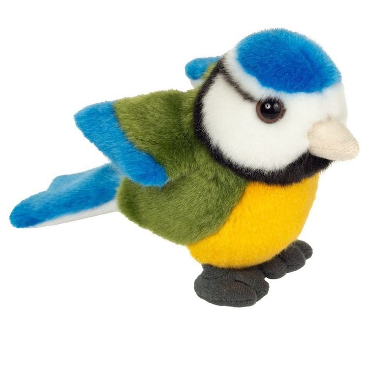 Produktbild: Teddy Hermann 941743 - Blaumeise, 12 cm, Pl&uuml;schtier